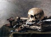 unknow artist Vanitas still life. painting